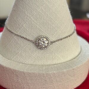 Luxury Moissanite Diamond 925 Sterling Silver Bracelet Retail‎ $699